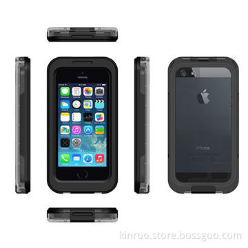 Waterproof case for iPhone 4/4S/5C/5S
